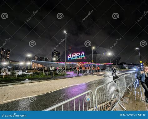 The Abba Voyage Arena London Editorial Photo - Image of dance ...