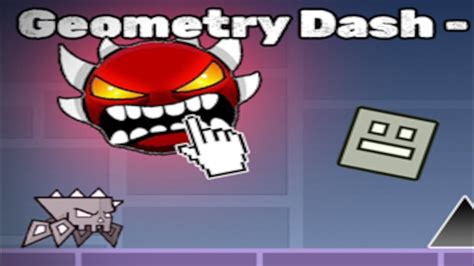 Geometry Dash - Clicker Max Upgrade Gameplay - YouTube