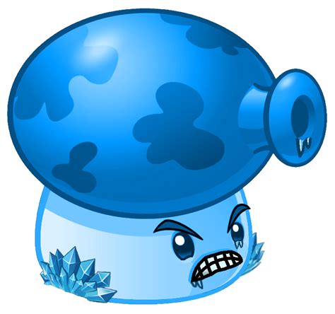 Icy fume shroom PvZ2 by Endy678 on DeviantArt