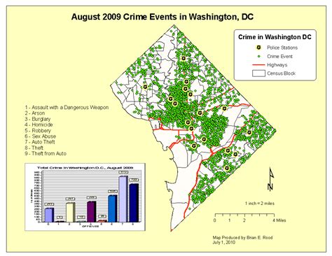 Applications in GIS - Rood: Week 8: Analyzing Crime in Washington, D.C.