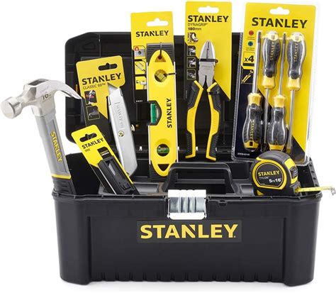 Stanley STHT42879-0 Hand Tools Set with 16 Inch Toolbox, 7 Piece ...