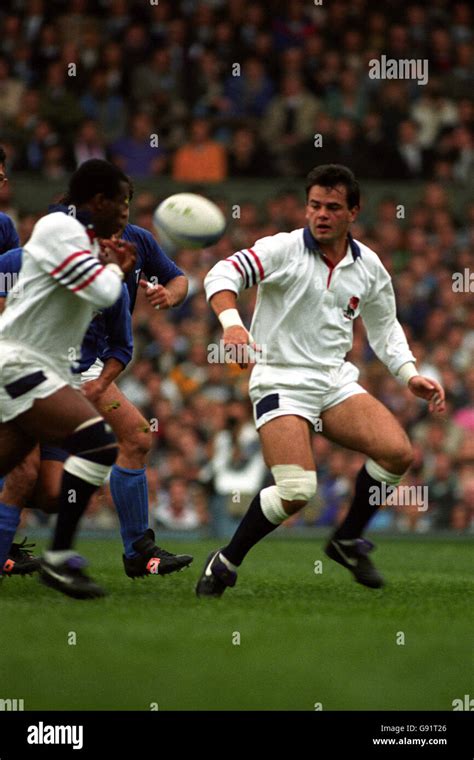 Rugby World Cup -England. Will Carling Stock Photo - Alamy