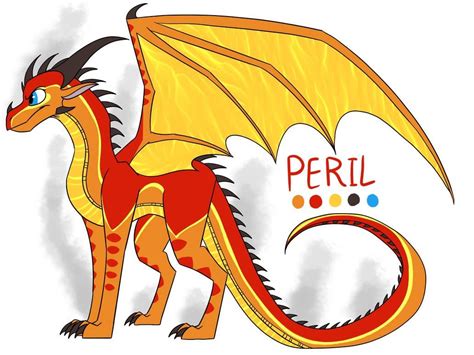 WoF-Peril by Herakidpatrol on DeviantArt | Wings of fire dragons, Wings of fire, Fire art