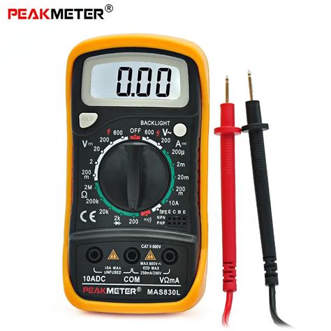 On Sale !Multifunction High Quality Digital LCD Multimeter Voltmeter Ammeter AC DC OHM Volt ...