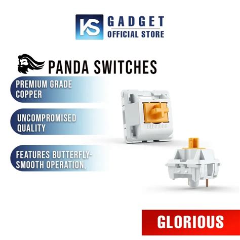 [READY STOCK]Glorious Panda Mechanical Gaming Keyboard Switches | Lazada