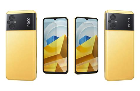 Xiaomi Poco M5 Yellow - 3D Model by Rever_Art