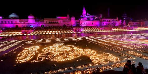 Grand Diwali celebrations at Ayodhya set world record; over 5 lakh 51 ...