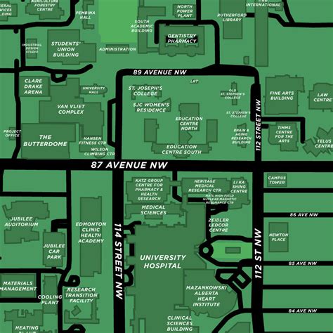 University of Alberta Campus Map Print – Jelly Brothers