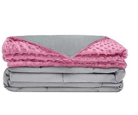 86" X 92 PINK WEIGHTED BLANKET C/P 2, UPC: