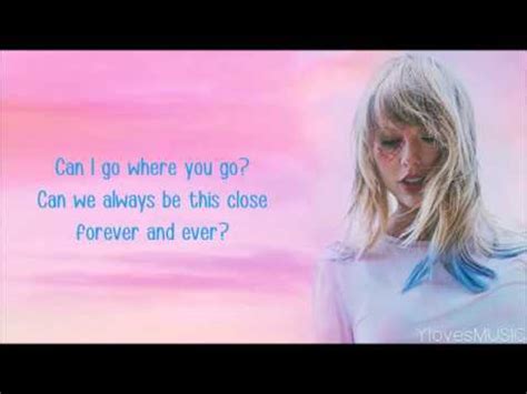 Taylor Swift - Lover (Lyrics) - YouTube