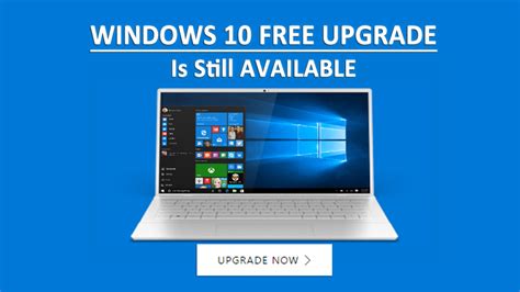 Windows 10 Free Upgrade Is Still Available For Installation