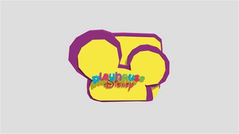 Playhouse Disney (2010 logo) - Download Free 3D model by Sonic the ...