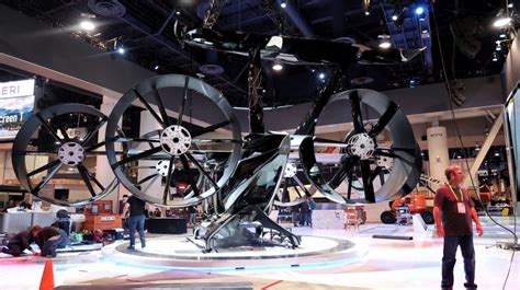 EXCLUSIVE: World's Largest Passenger Drone on Show at CES