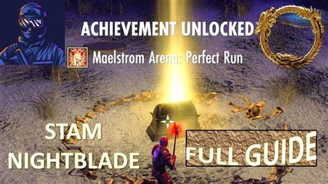 ESO: Vet Maelstrom Arena - Flawless Conqueror (Stam Nightblade) - YouTube