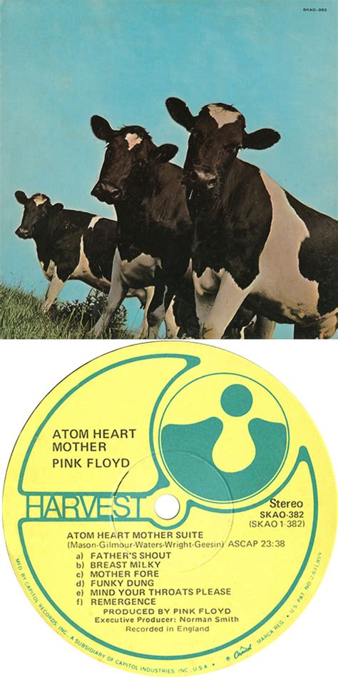 Pink Floyd Atom Heart Mother 2nd Winchester, Virginia US