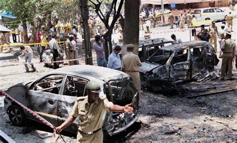 Terror strikes Bangalore again,17 injured in blast outside BJP office ...