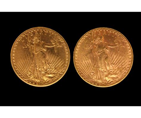 COINS: (2) 1910 US Twenty Dollar Gold Coins