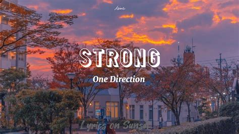 Strong - One Direction (Lyrics) #music #1d - YouTube