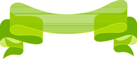 3d green ribbon banner. 24340165 Vector Art at Vecteezy