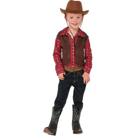 Little Cowboy Child's Costume, Small (4-6) - Walmart.com - Walmart.com