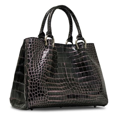 Crocodile Skin Bag