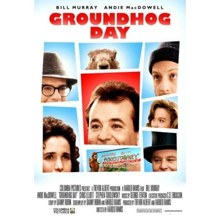 Groundhog Day Movie Poster 11inx17in Mini Poster - Walmart.com