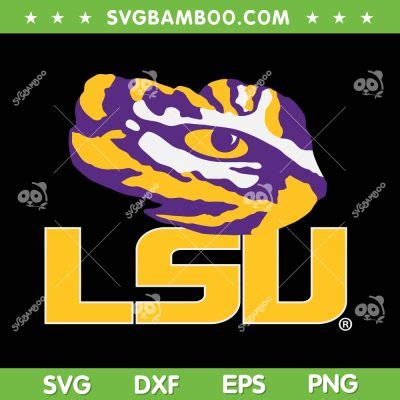 LSU Baseball Logo SVG PNG