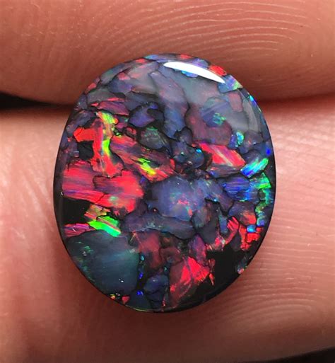 Unique Gem Lightning Ridge Black Opal - Natural Opals