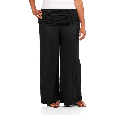 Women's Plus Size Wide-leg Palazzo Pants - Walmart.com