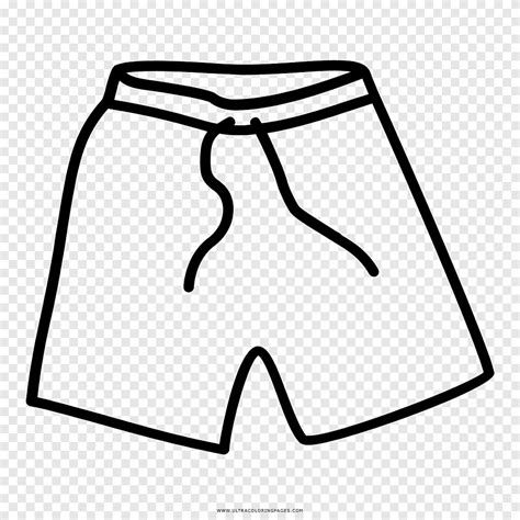 Shorts Zeichnen Malbuch Hosen, Badehose, Winkel, Bereich png | PNGEgg