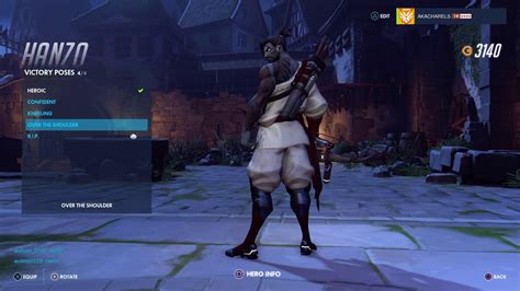 Hanzo Demon Skin