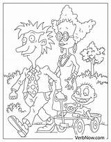 Free RUGRATS Coloring Pages For Download Printable PDF sketch template