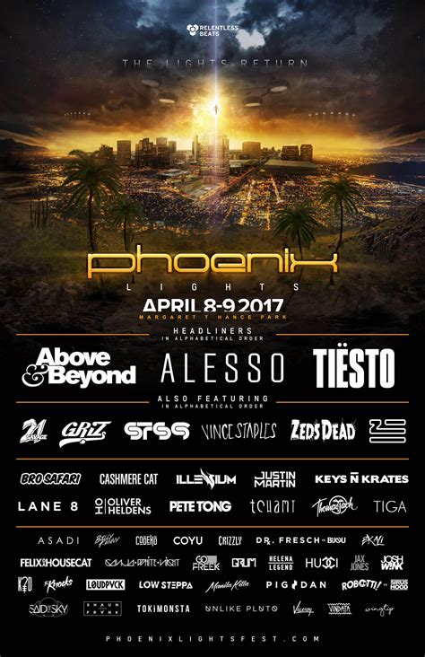 Phoenix Lights Announces 2017 Lineup | Grateful Web