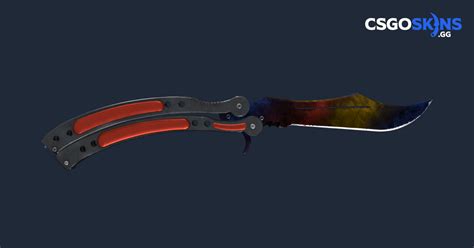 Butterfly Knife | Marble Fade - CSGOSKINS.GG