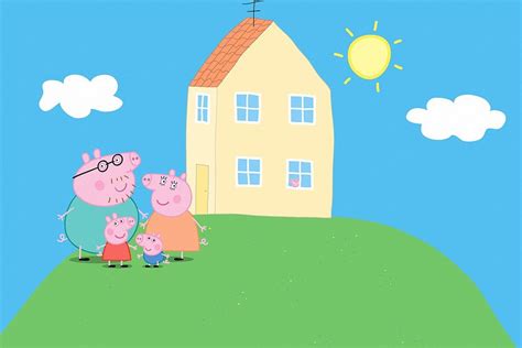 Peppa Pig Series Poster | Casa de peppa pig, Casa de peppa, Peppa pig imagenes