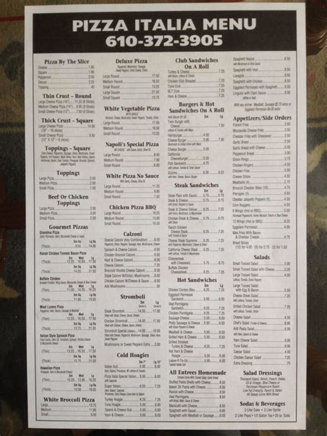 Pizza Italia - Pizza - 1528 N 14th St - Reading, PA - Reviews - Photos - Menu - Yelp