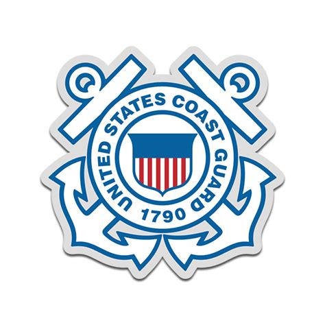 United States Coast Guard Insignia USCG Sticker Decal US Military V7 ...