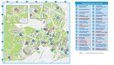 Map of Dining Locations by uvadining1 - Issuu