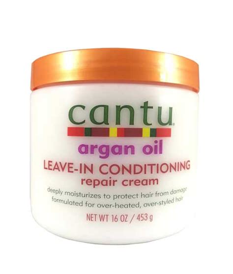 Cantu Argan Oil Leave-In Conditioning Repair Cream 453 g | Spice Town ...