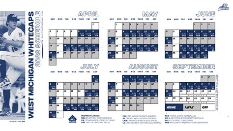 West Michigan Whitecaps 2023 Baseball Schedule Released | MiLB.com