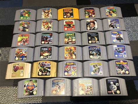 Started collecting my first N64 games this year, I think I’ve finally ...