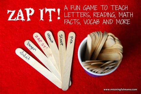 Zap It! A Learning Game for Kids