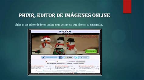 Phixr, editor de imágenes | PPT