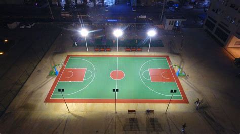 Outdoor Basketball Court Light Fixtures - TACHYON Light