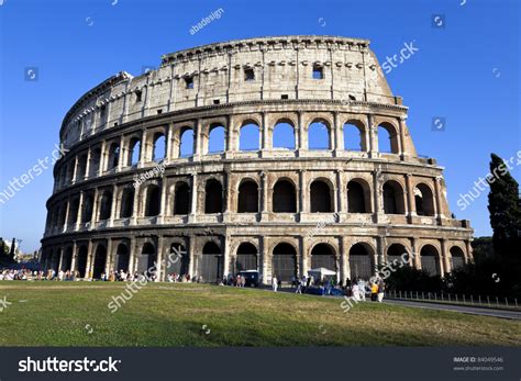 Colosseum World Famous Landmark Rome Stock Photo 84049546 | Shutterstock