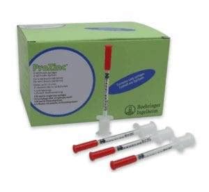 Prozinc U-40 Insulin Syringes