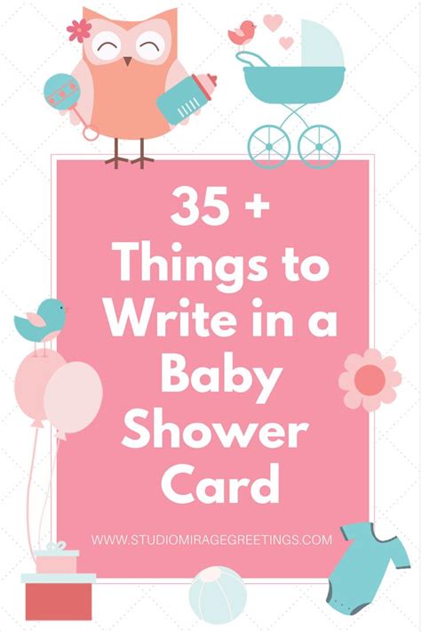 Baby Shower Wishes | Baby Shower Messages for Greeting Cards | Baby shower card sayings, Baby ...