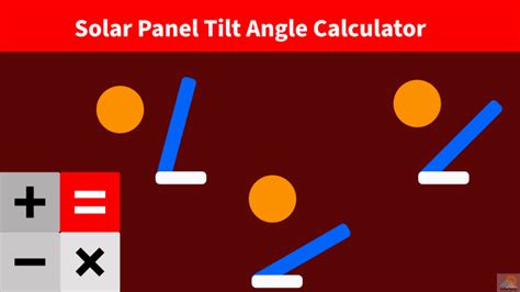 Optimal Solar Panel Tilt Angle Calculator - SolarSena