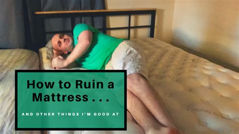 How to Ruin a Mattress . . . And Other Things I’m Good At - Jamison Writes