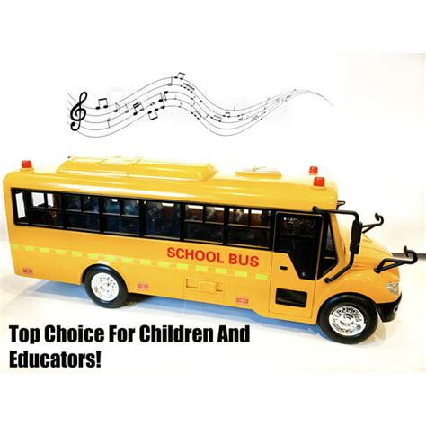 Big Daddy Huge Yellow School Bus with Lights and Cool Open-able Doors ...